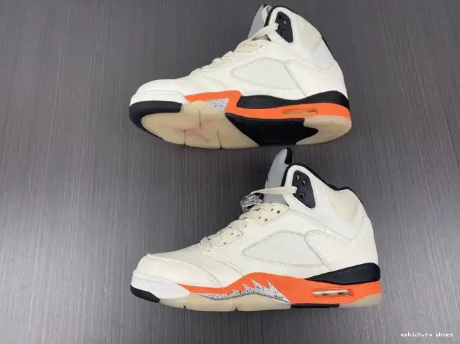 Rep Retro 5 DC1060-100 Jordan Orange Total 0501